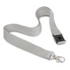3D Logo Lanyards grey